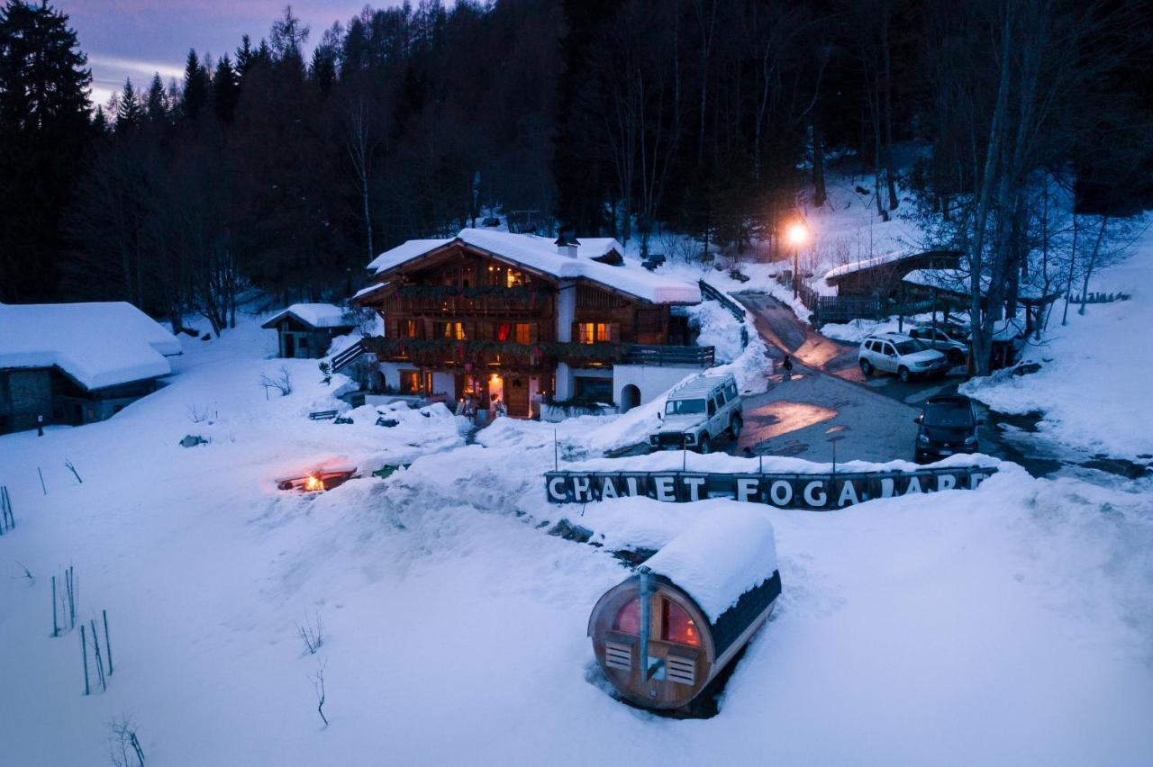 Fogajard Lovely Chalet Madonna Eksteriør bilde